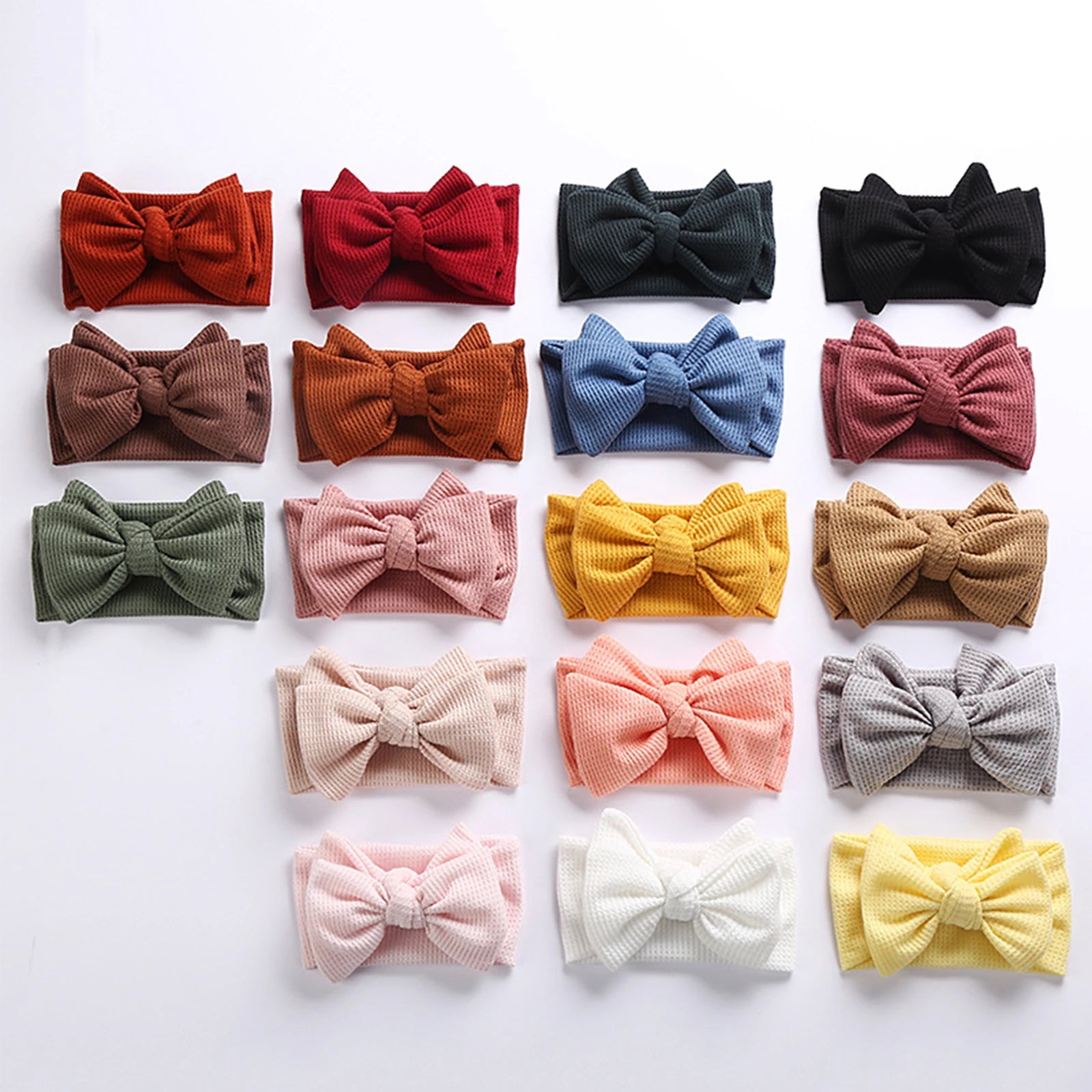 2022-06-01  Infant Baby Girl Bow Headband Cute Stretch Bowknot Sweat Hair Bands Clothing Accessories